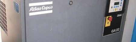 bán máy nén khí trục vít Atlas Copco 22 kW